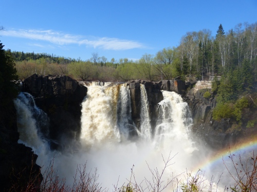 High Falls on the Pigeon River.  Grand Portage State Park.